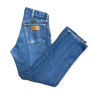 Vintage Wrangler Medium Wash High Rise Jeans